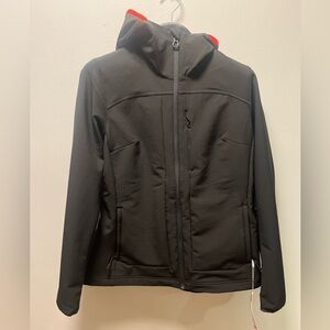 Hally Hansen Aurora shield fleece black jacket sz m